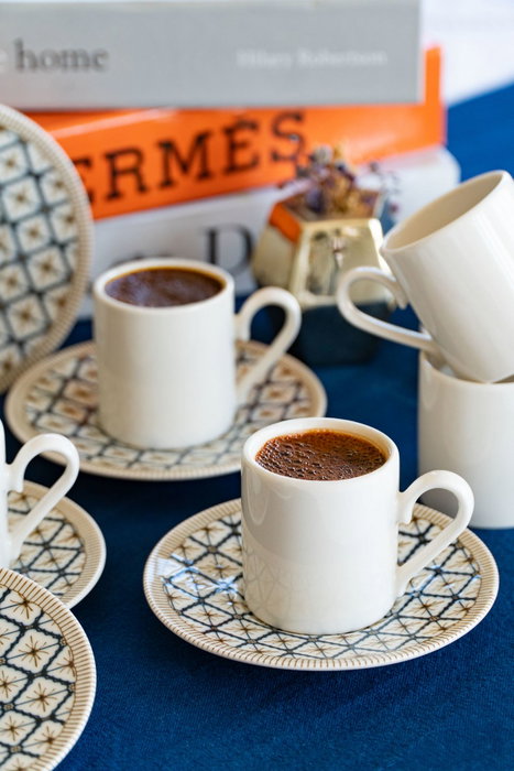 Hermia Beste 12 Juego de tazas de café y platos Multicolor
